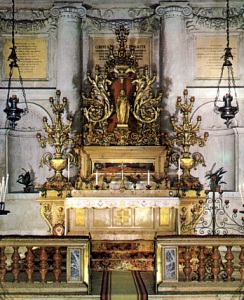 L'altare di Santa Lucia nella chiesa dei SS.Geremia e Lucia in Venezia