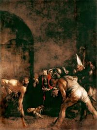 Caravaggio: Sepoltura di Santa Lucia